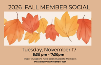 2026 Fall Member Social